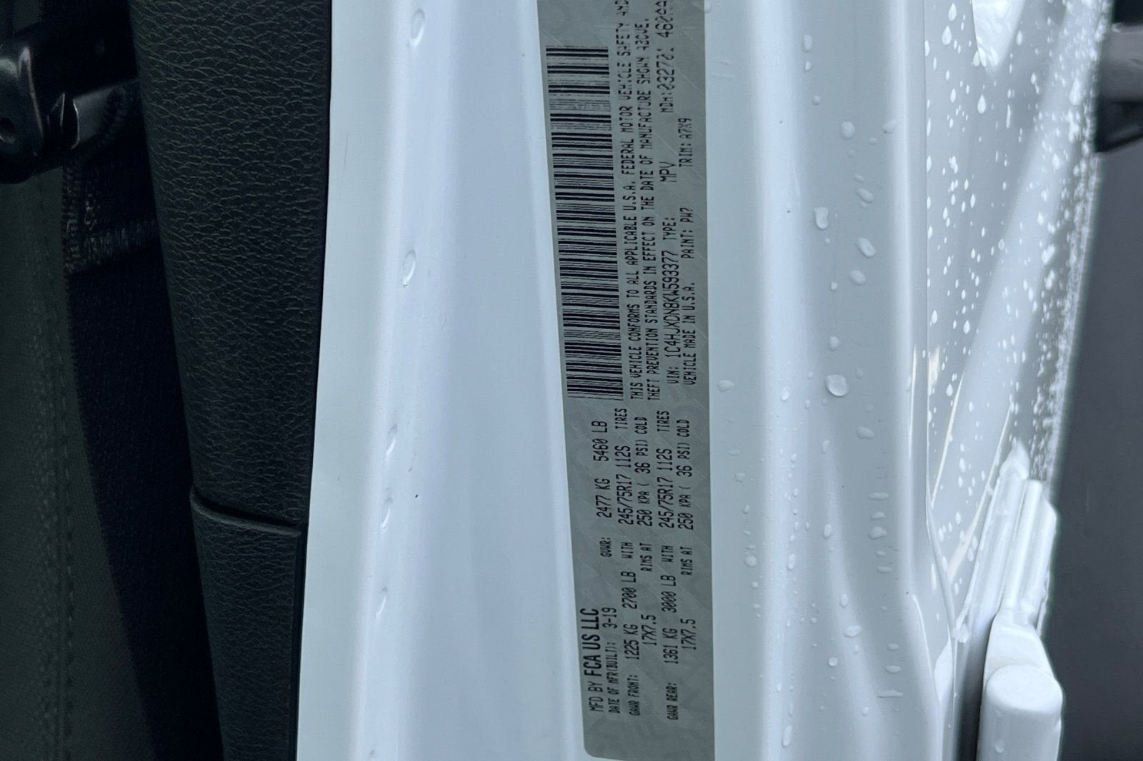 2019 Jeep Wrangler Unlimited Sport S