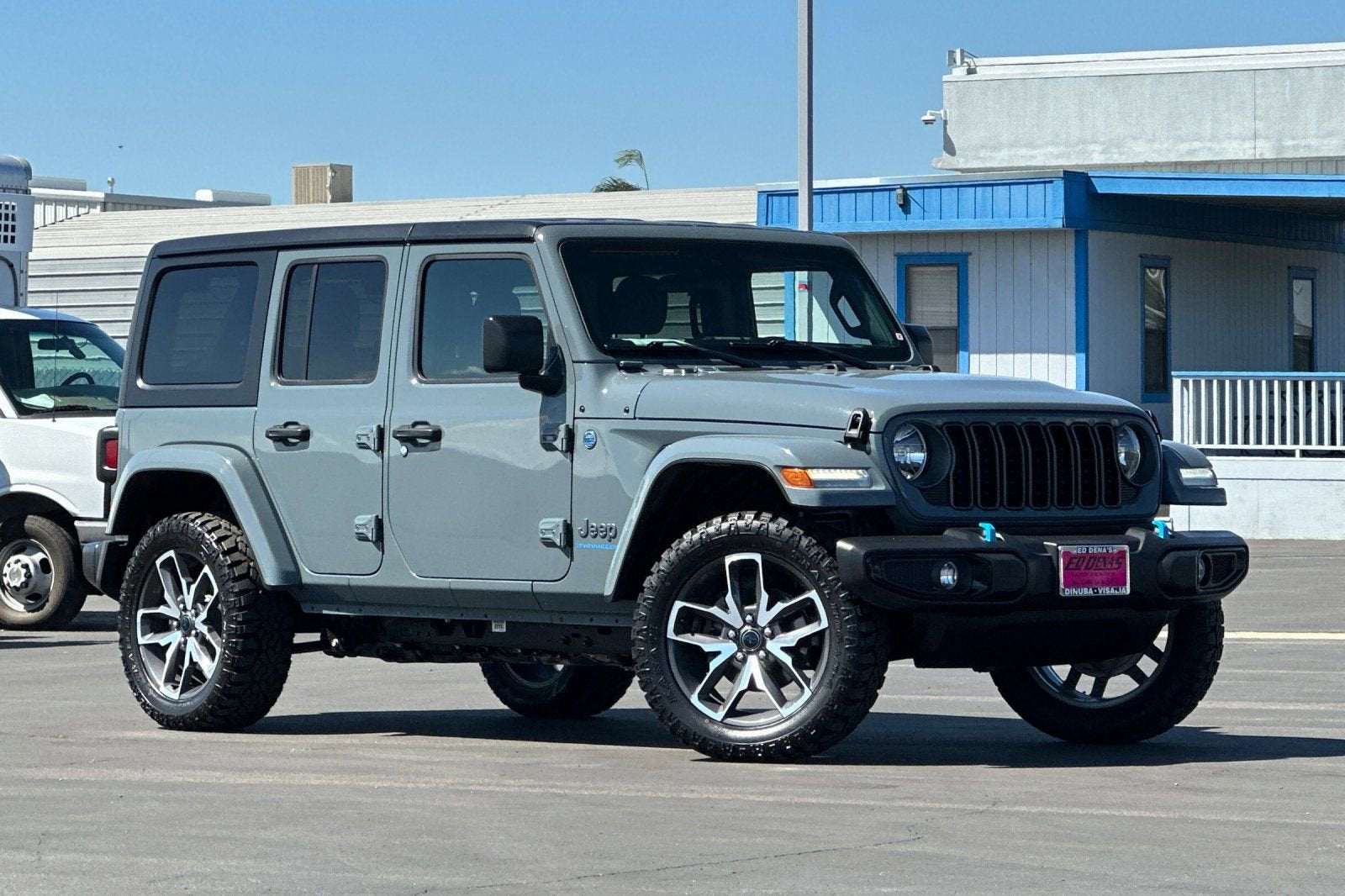 Used 2024 Jeep Wrangler 4xe Sports S 4XE with VIN 1C4RJXN60RW144846 for sale in Dinuba, CA