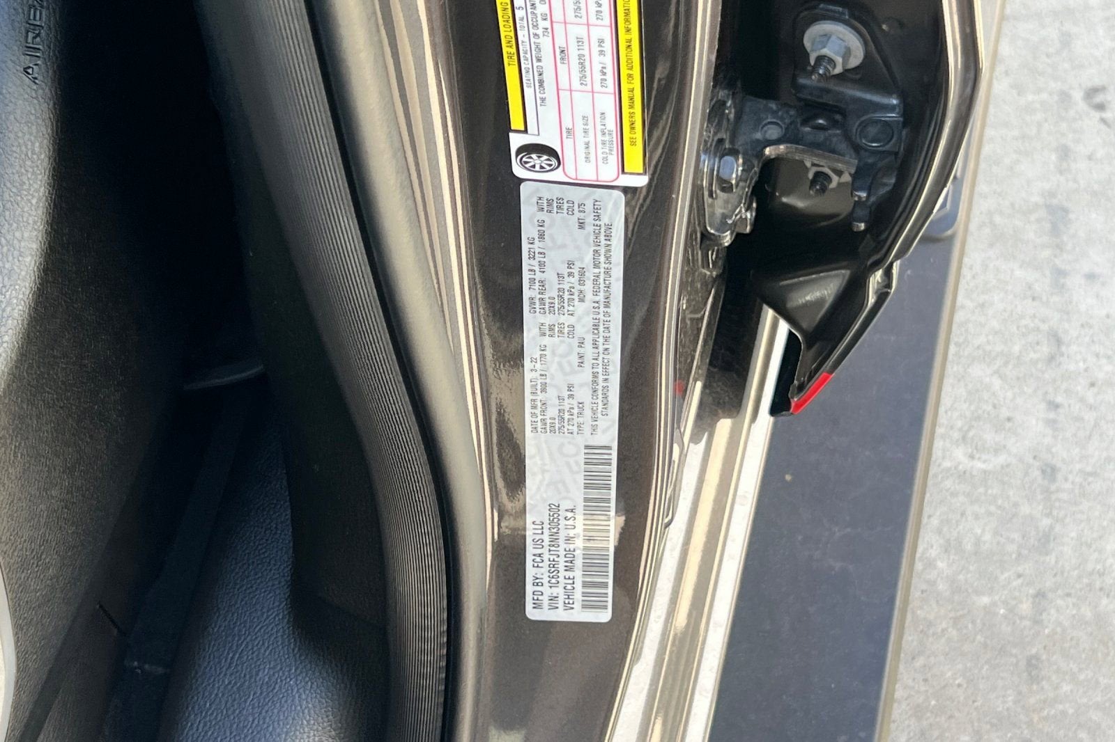 2022 RAM 1500 Laramie