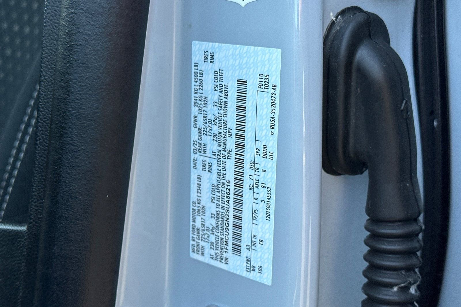 2025 Ford Escape Active
