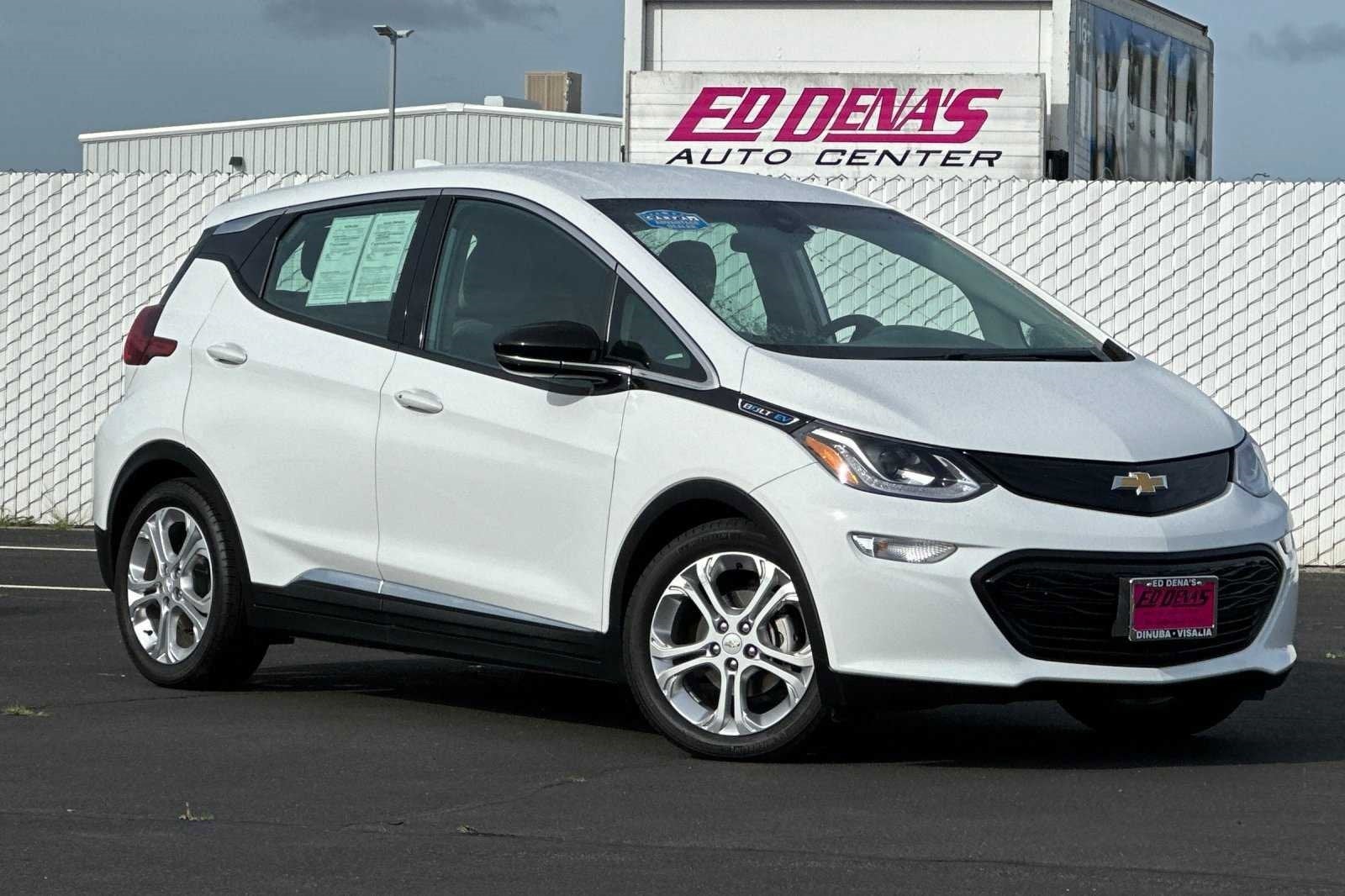 Used 2020 Chevrolet Bolt EV LT with VIN 1G1FW6S04L4150580 for sale in Dinuba, CA
