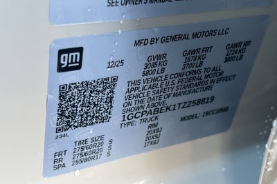 2026 Chevrolet Silverado 1500 Custom