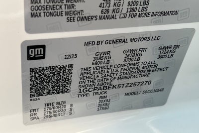 2026 Chevrolet Silverado 1500 Custom