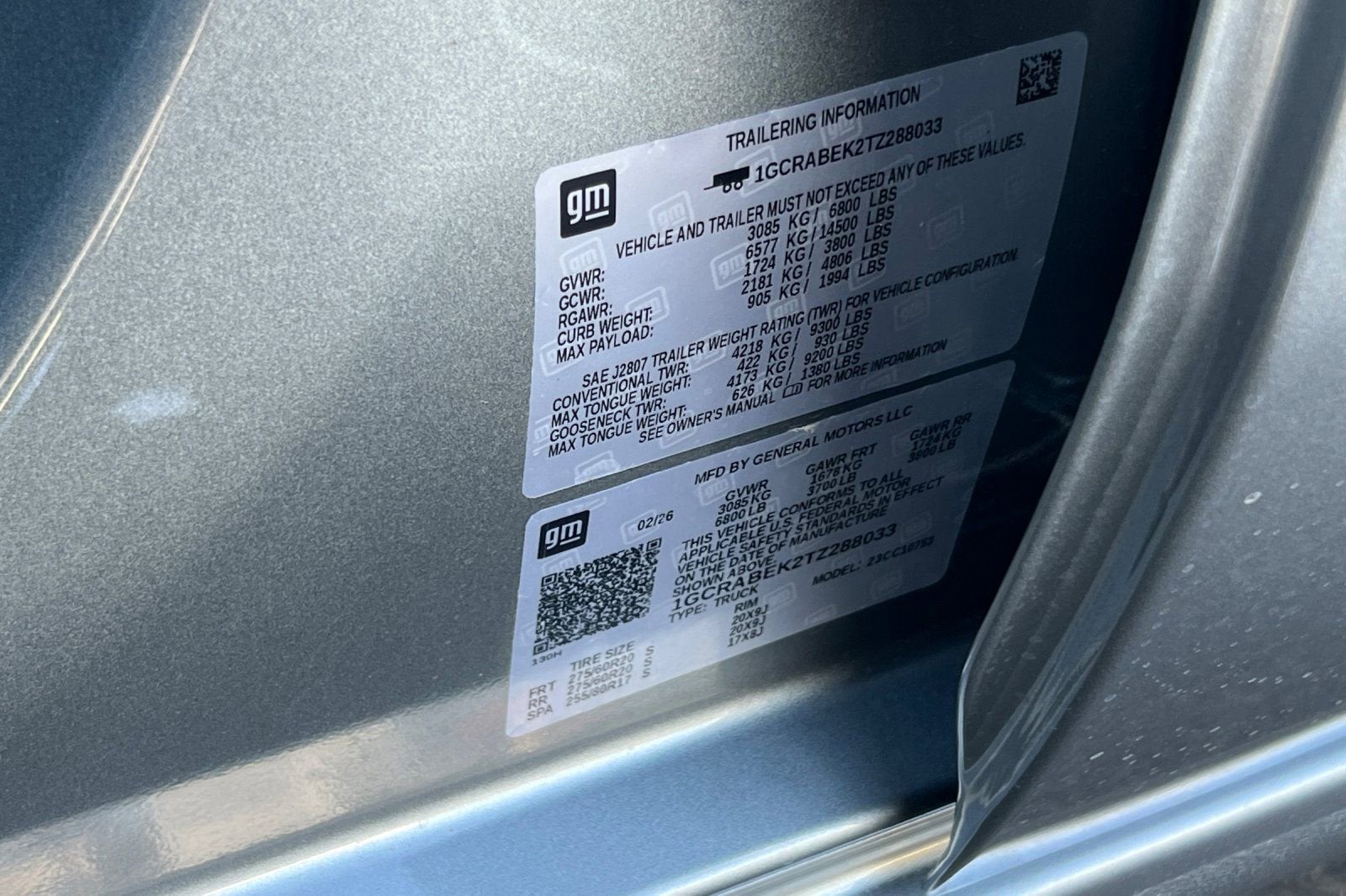 2026 Chevrolet Silverado 1500 Custom