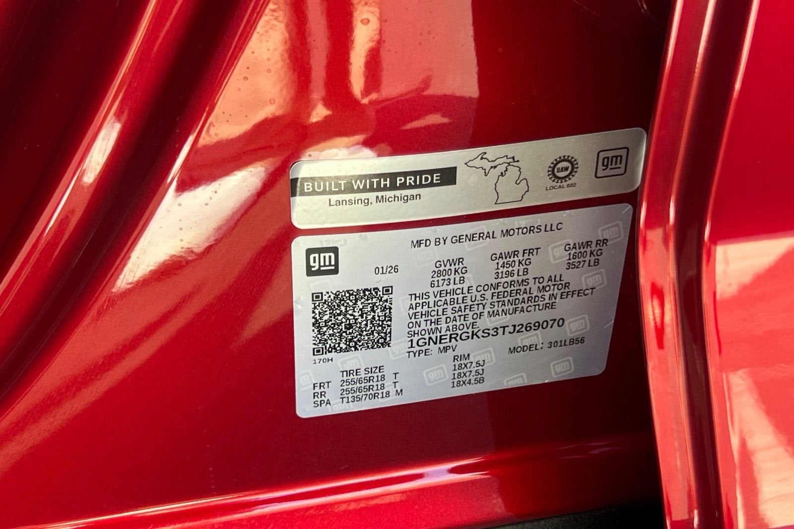 2026 Chevrolet Traverse LT