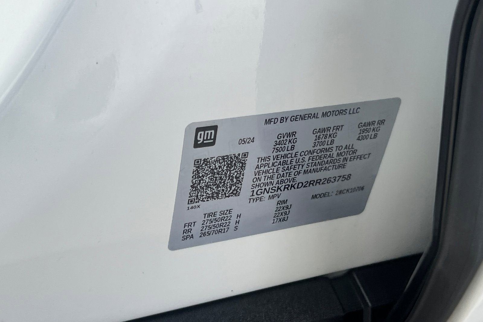 2024 Chevrolet Tahoe RST