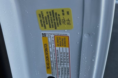 2023 GMC Savana Cargo 2500 Work Van