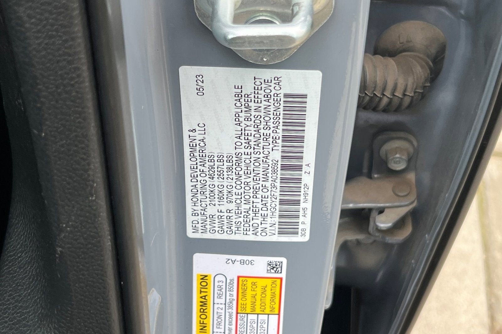 2023 Honda Accord Hybrid Sport-L