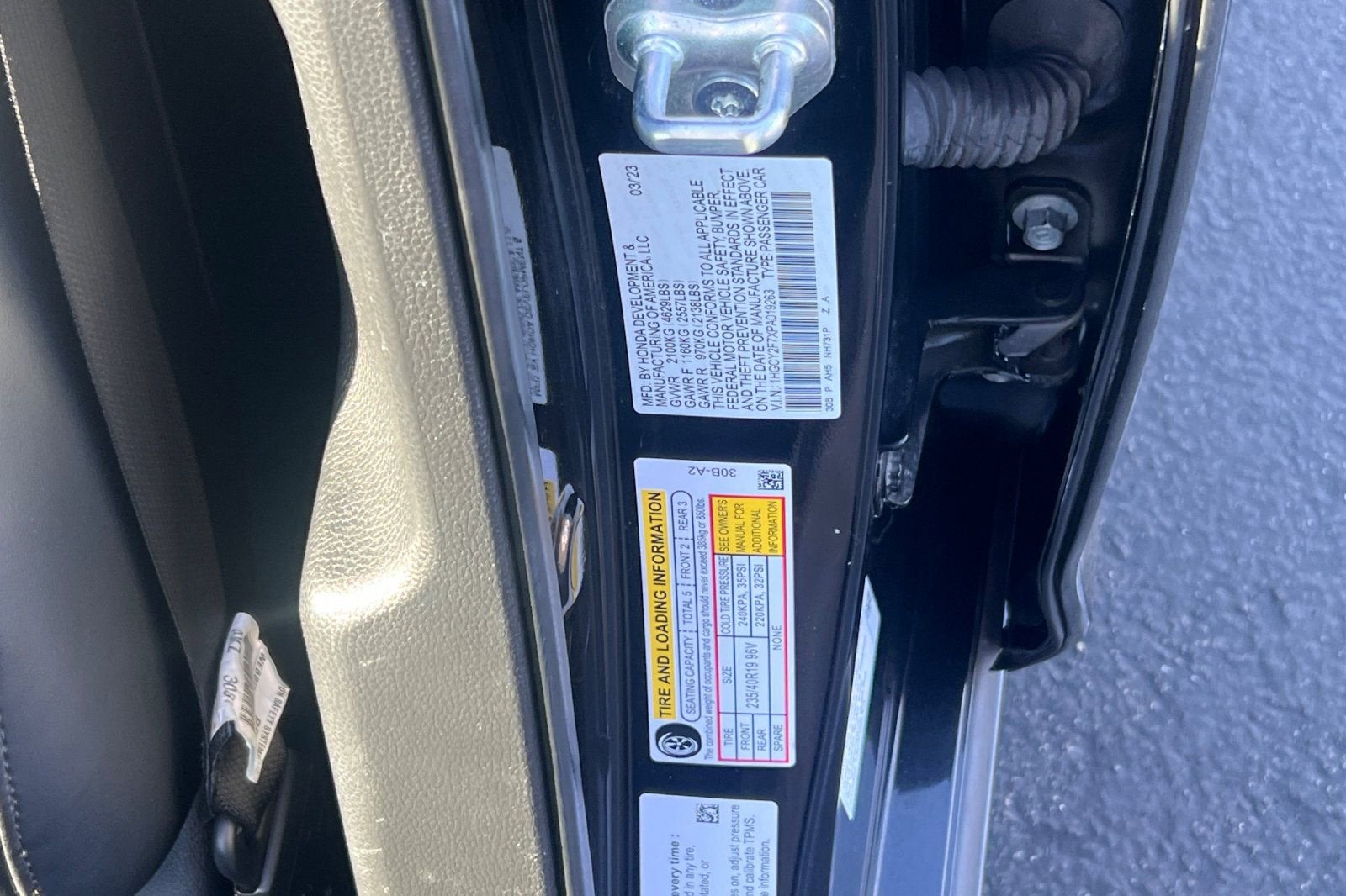 2023 Honda Accord Hybrid Sport-L