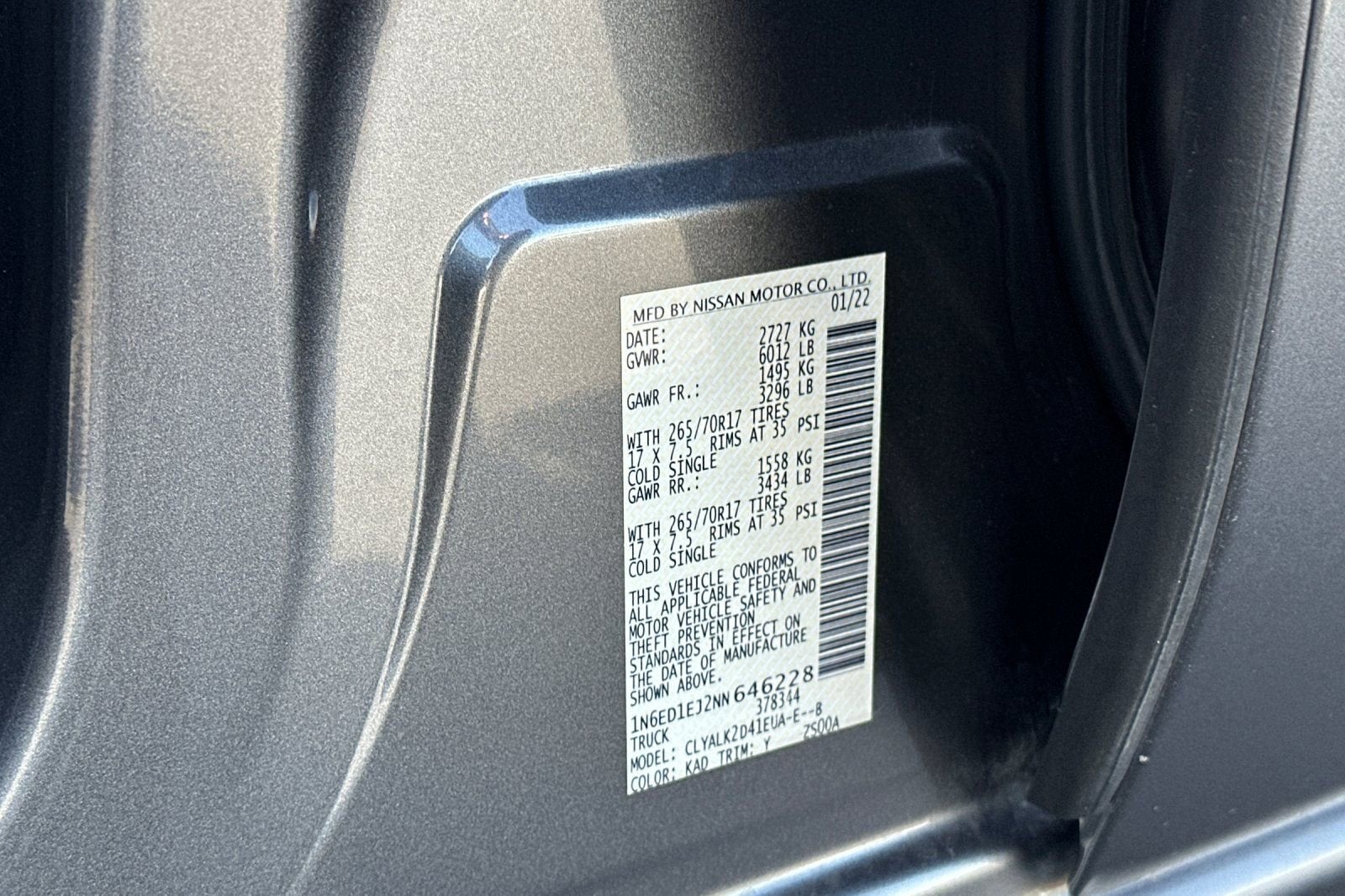 2022 Nissan Frontier PRO-X