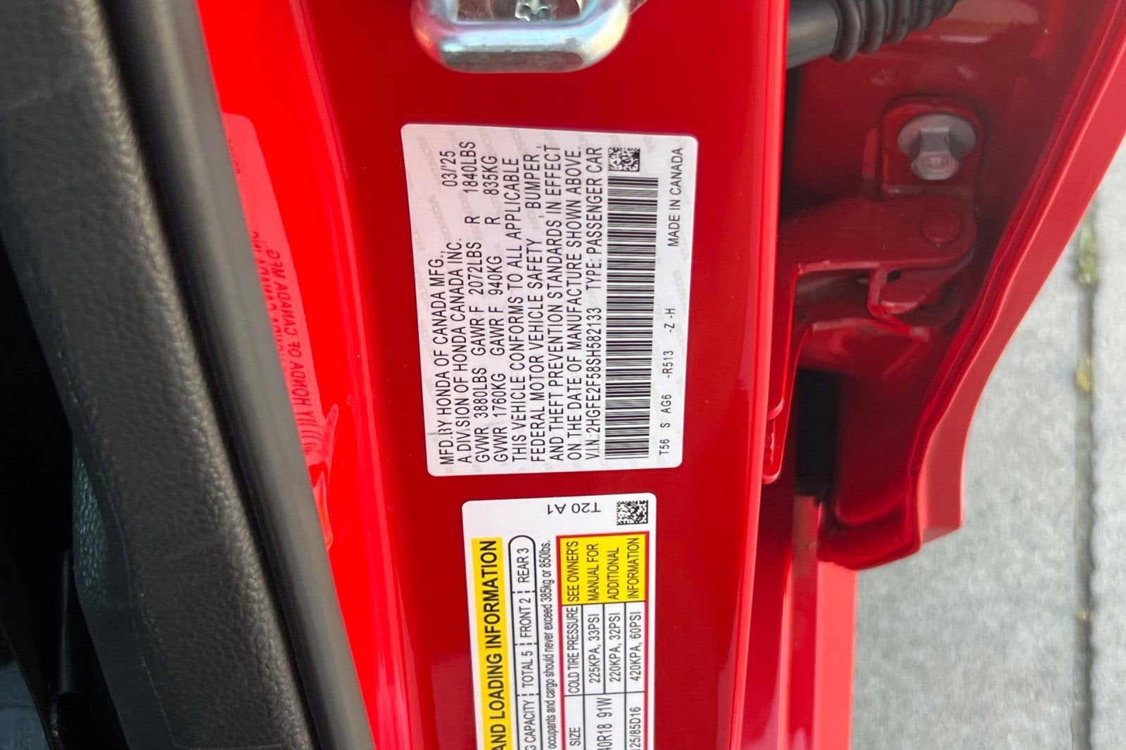 2025 Honda Civic Sedan Sport