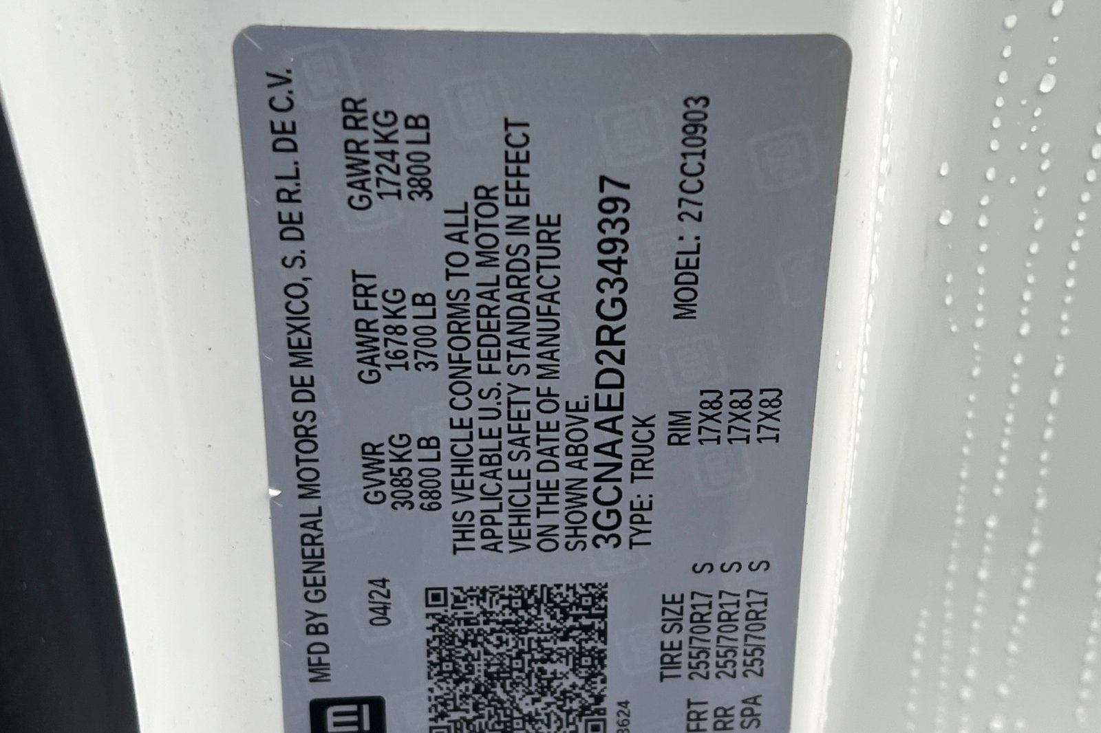 2024 Chevrolet Silverado 1500 WT