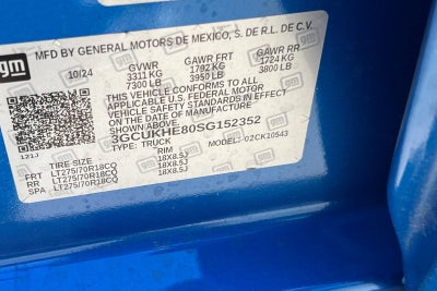 2025 Chevrolet Silverado 1500 ZR2