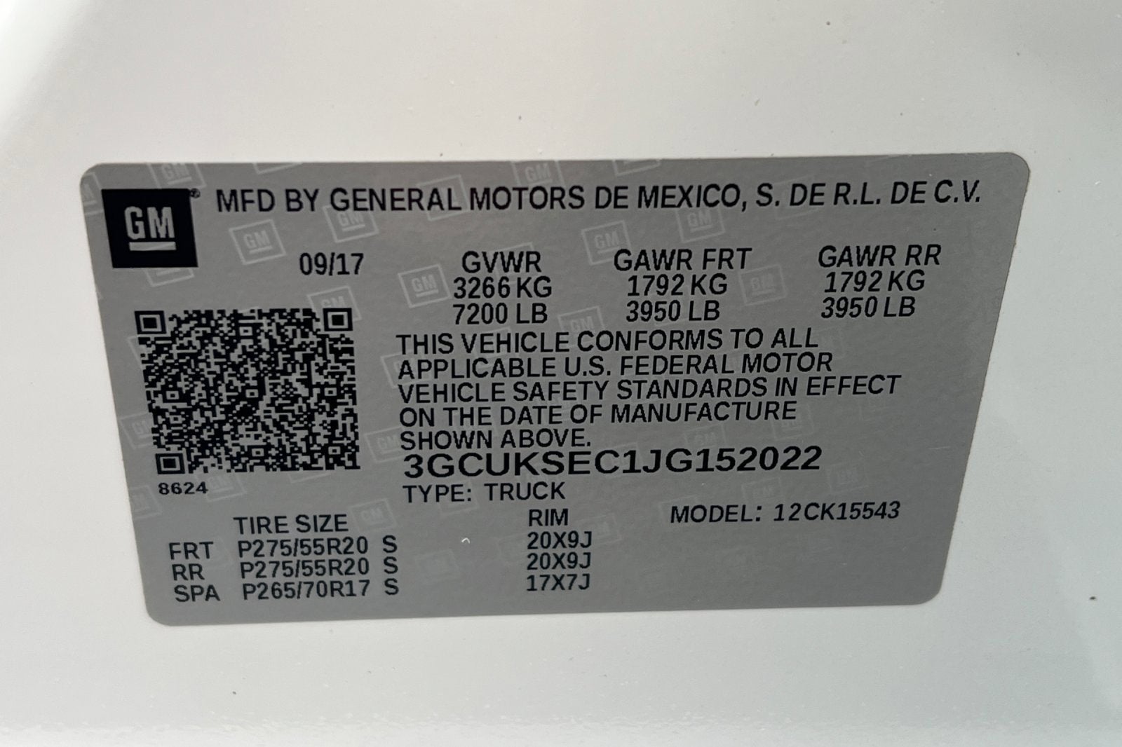 2018 Chevrolet Silverado 1500 LTZ