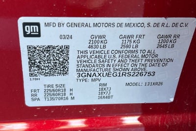 2024 Chevrolet Equinox LT