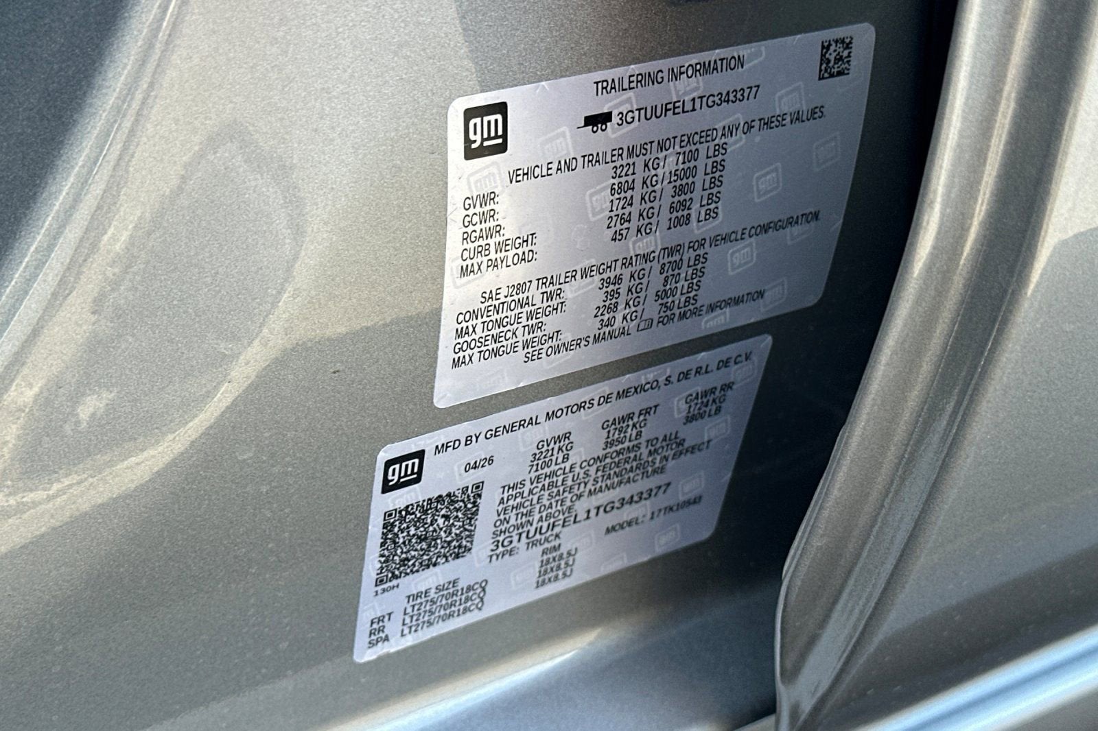 2026 GMC Sierra 1500 AT4X
