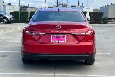2025 Toyota Camry LE