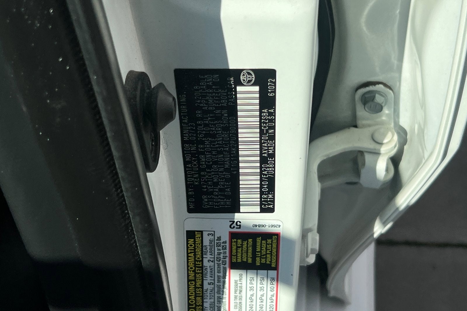 2023 Toyota Camry SE