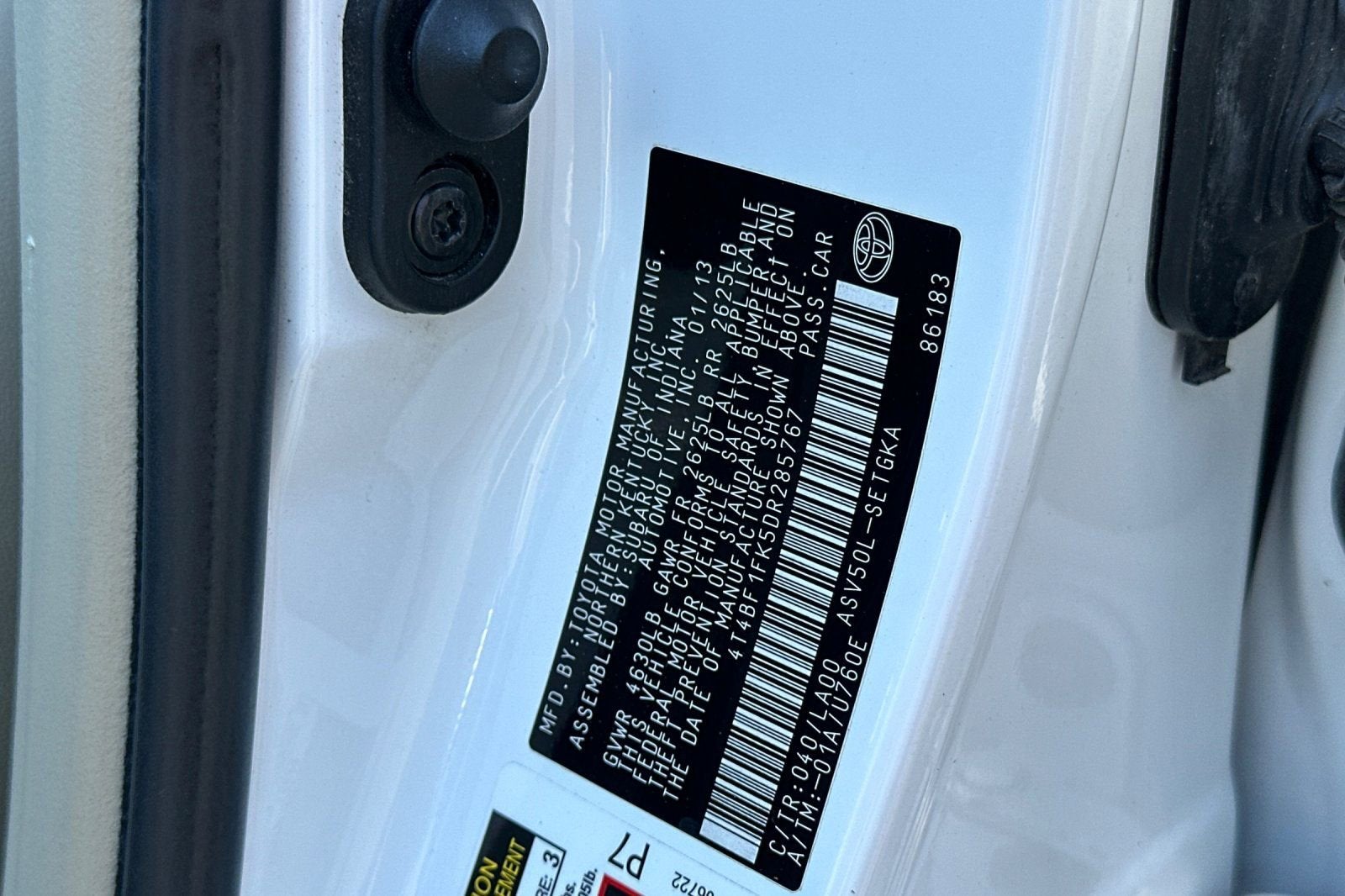 2013 Toyota Camry L
