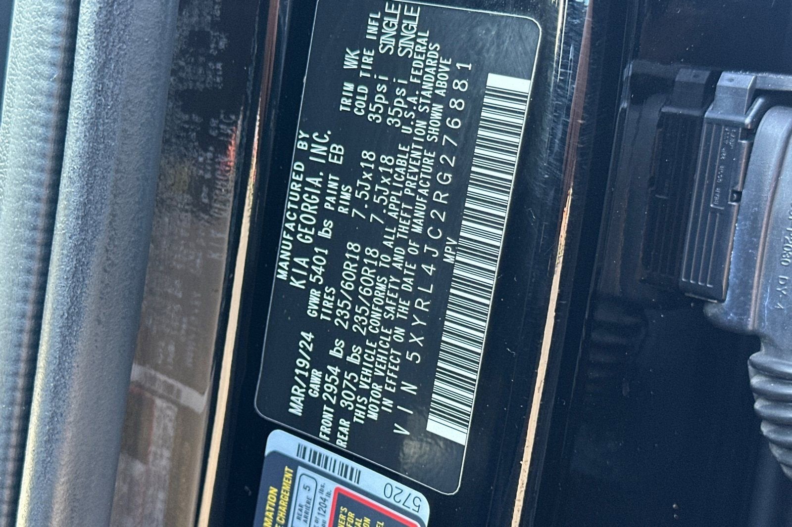 2024 Kia Sorento S