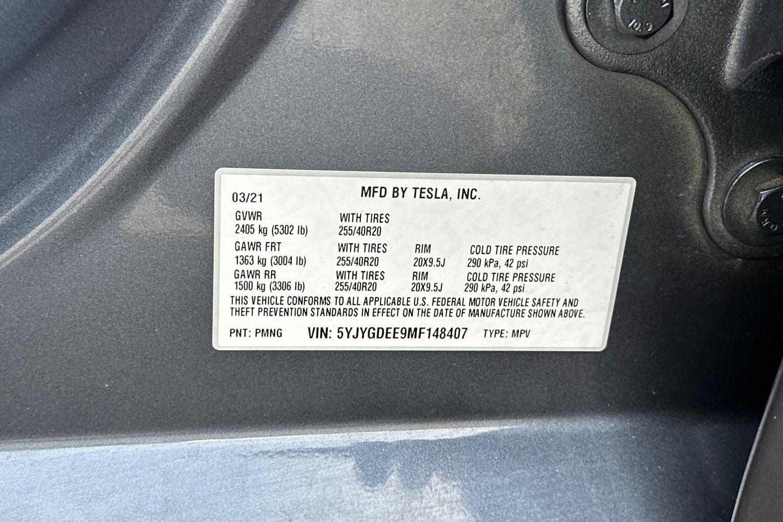 2021 Tesla Model Y Long Range
