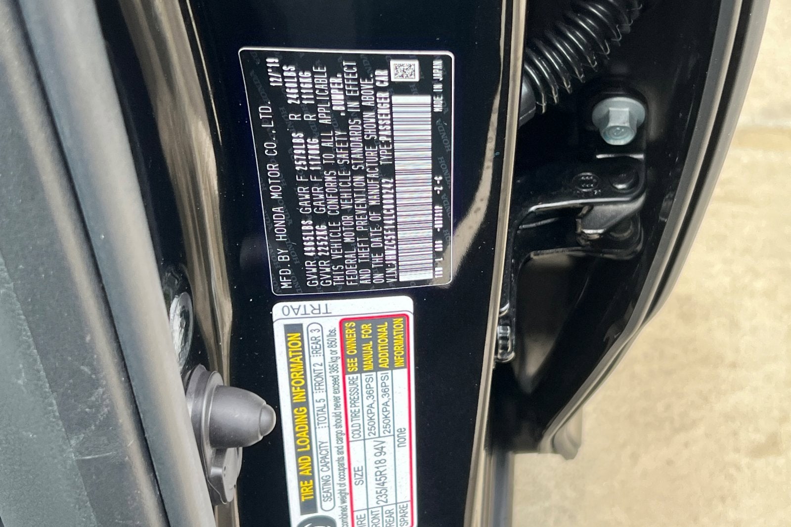 2020 Honda Clarity Plug-In Hybrid Sedan