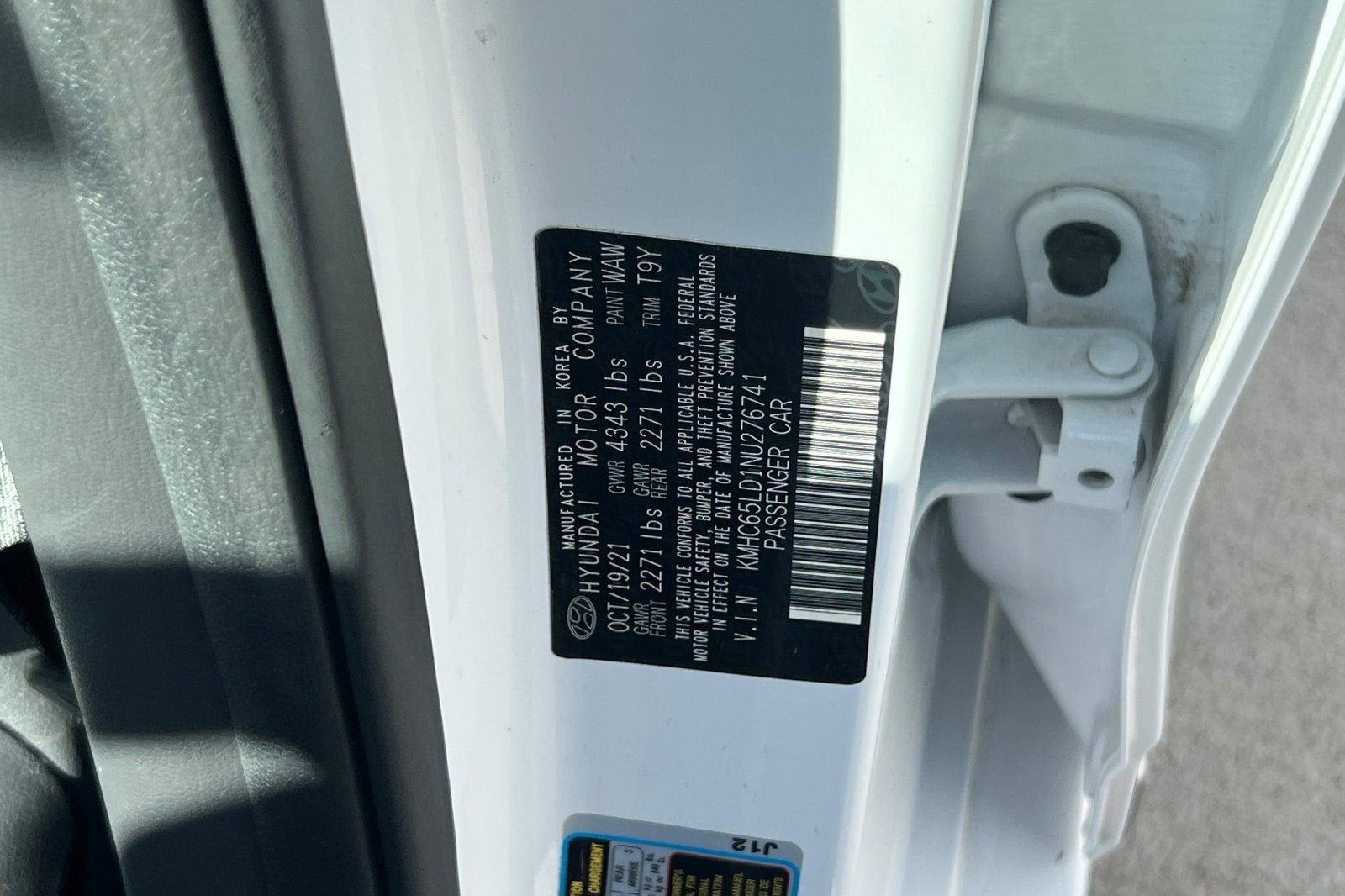 2022 Hyundai Ioniq Plug-In Hybrid SE