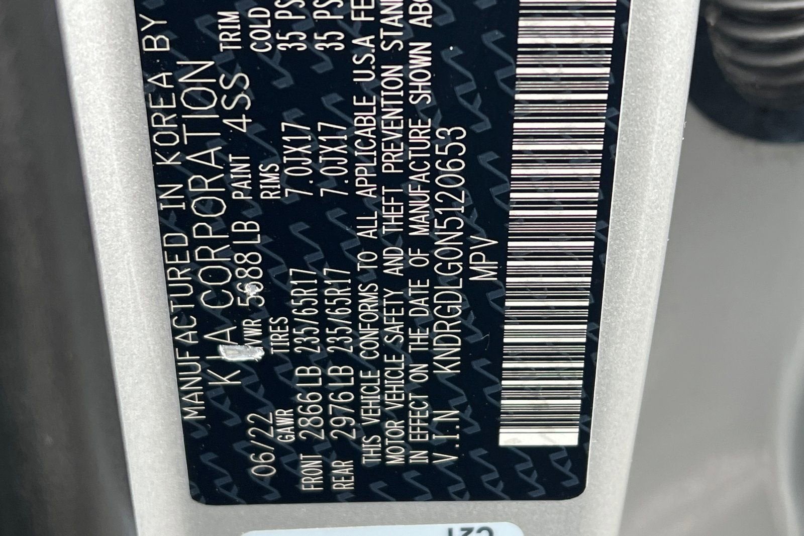 2022 Kia Sorento Hybrid S