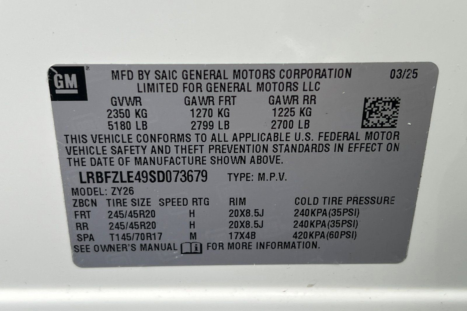 2025 Buick Envision Sport Touring