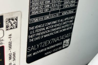 2022 Land Rover Range Rover Velar R-Dynamic S