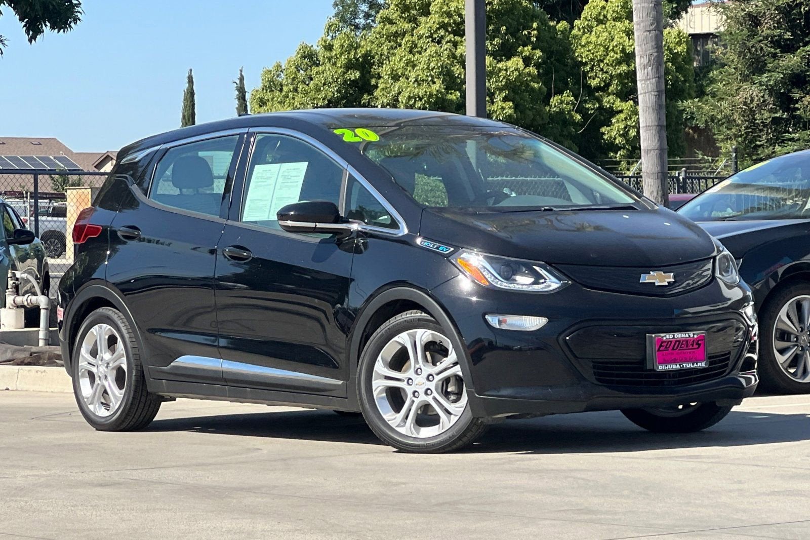 Used 2020 Chevrolet Bolt EV LT with VIN 1G1FY6S01L4105168 for sale in Dinuba, CA