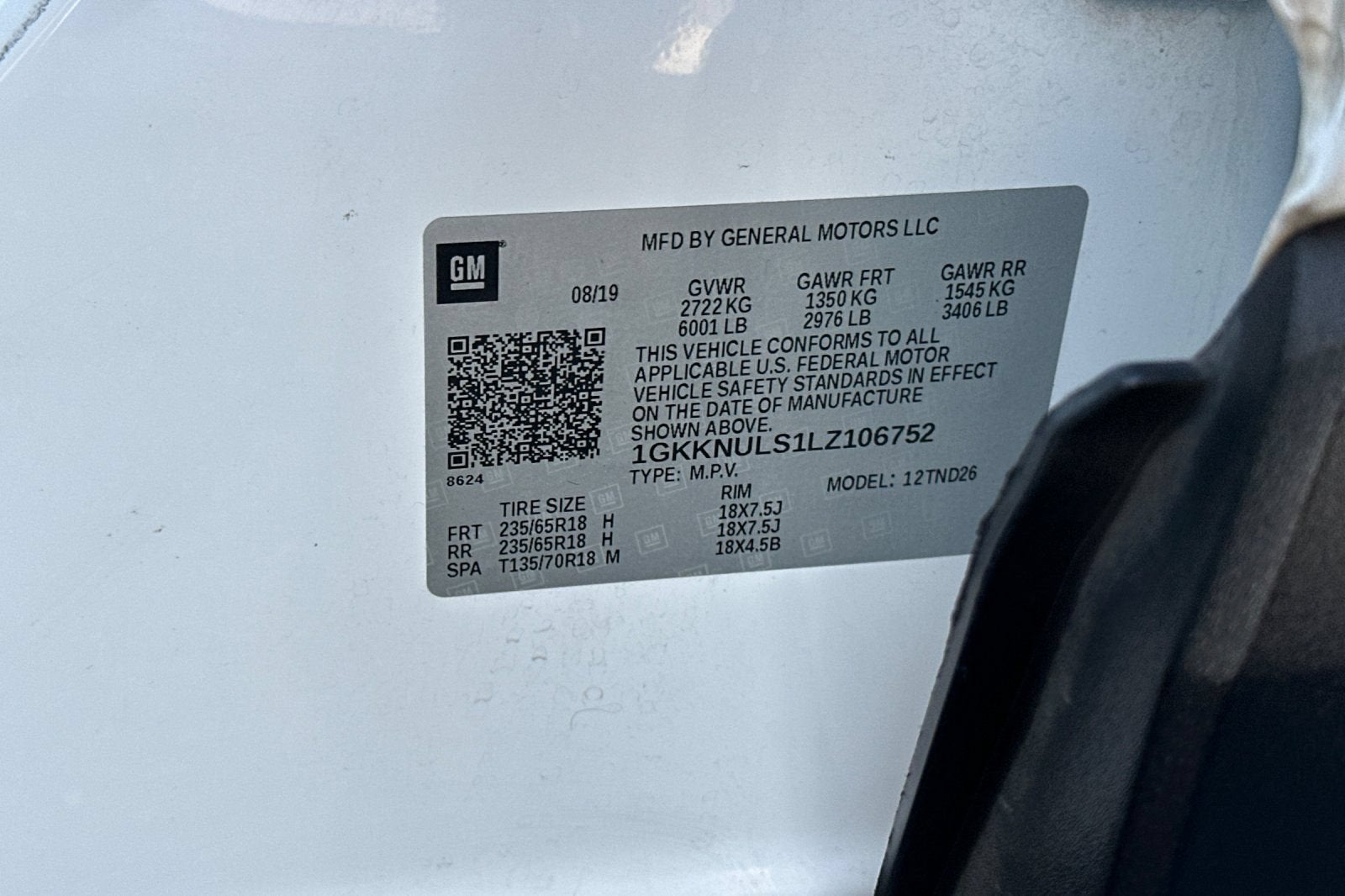 2020 GMC Acadia SLT