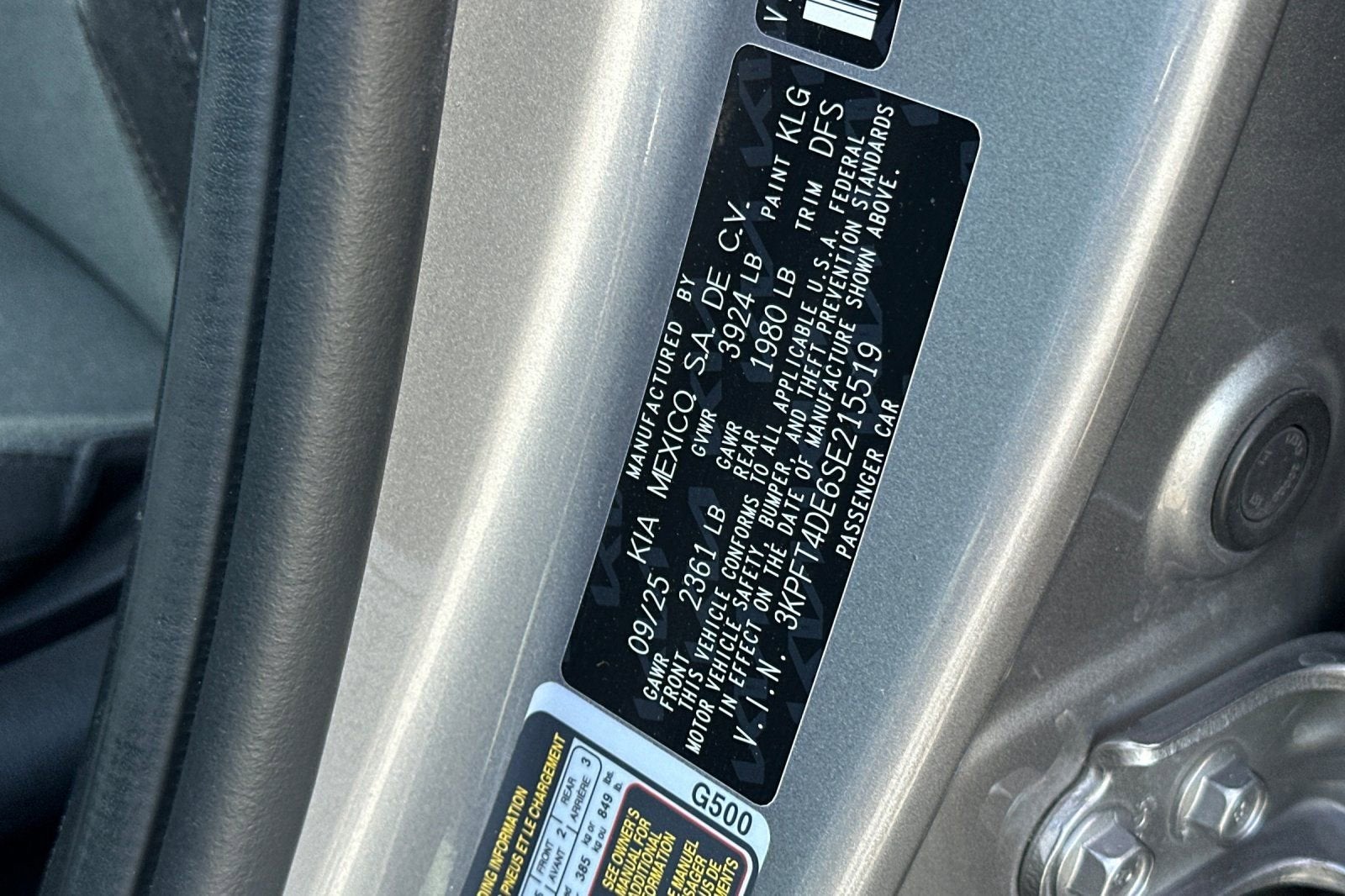2025 Kia K4 LXS