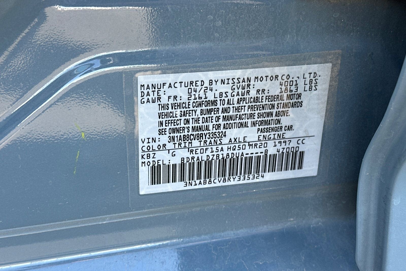 2024 Nissan Sentra SV