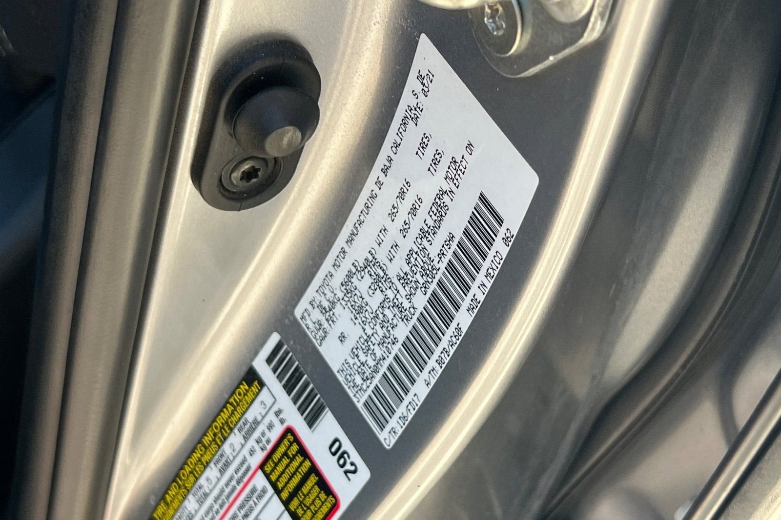 2021 Toyota Tacoma 4WD SR
