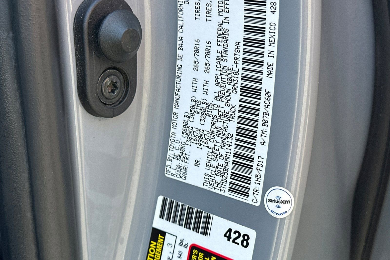 2021 Toyota Tacoma 4WD SR5