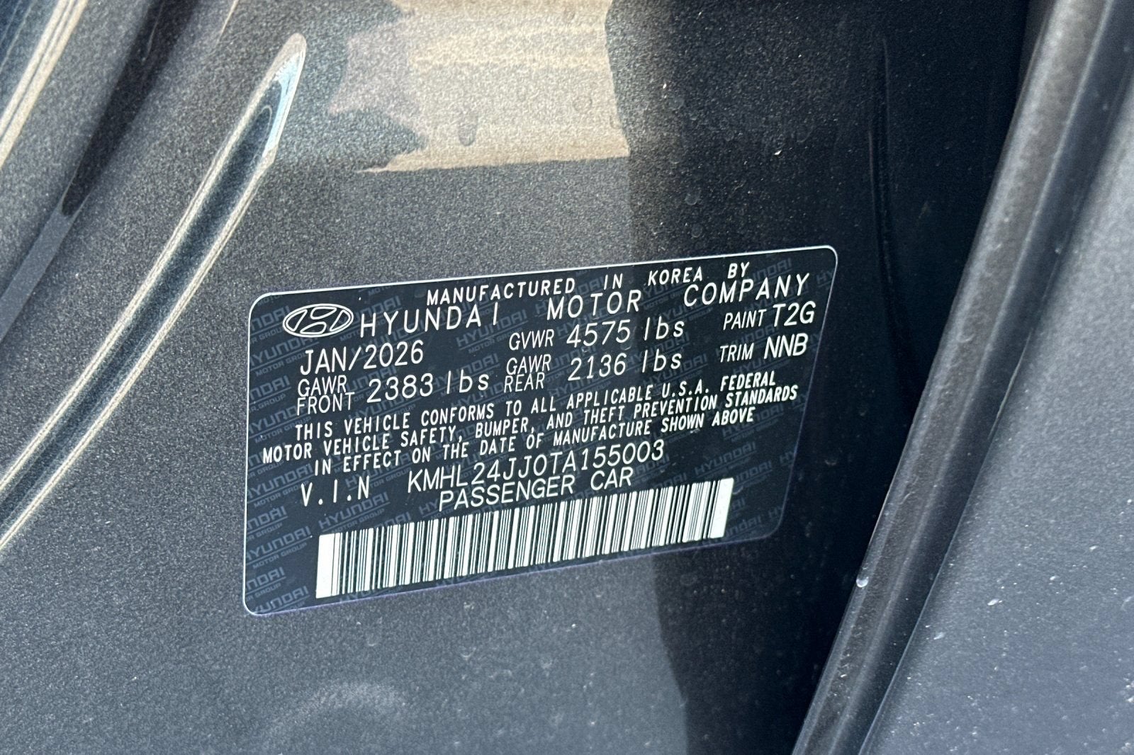 2026 Hyundai Sonata Hybrid Blue