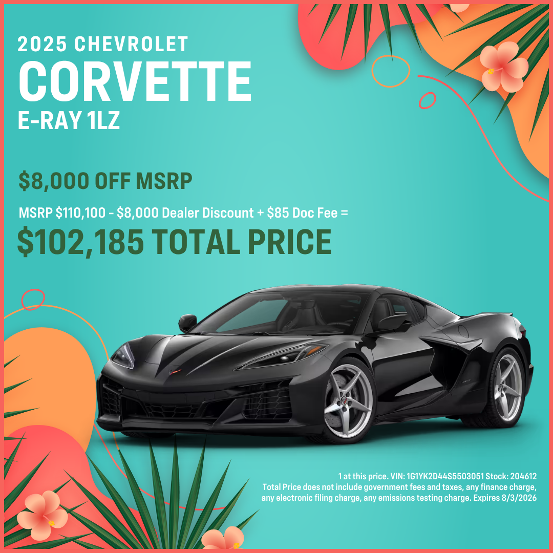 Corvette Lease Offer