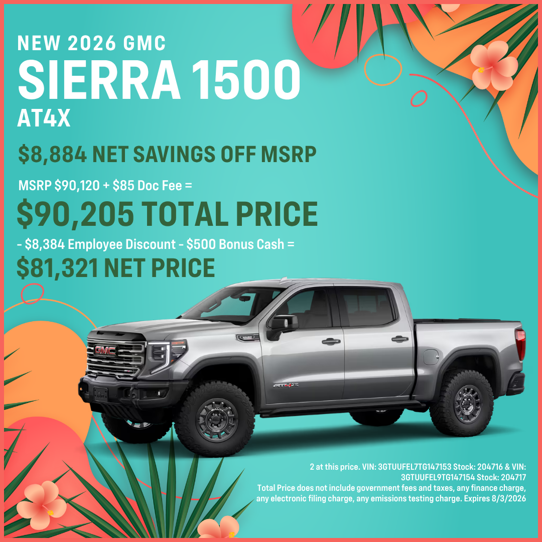 Sierra 1500 Offer