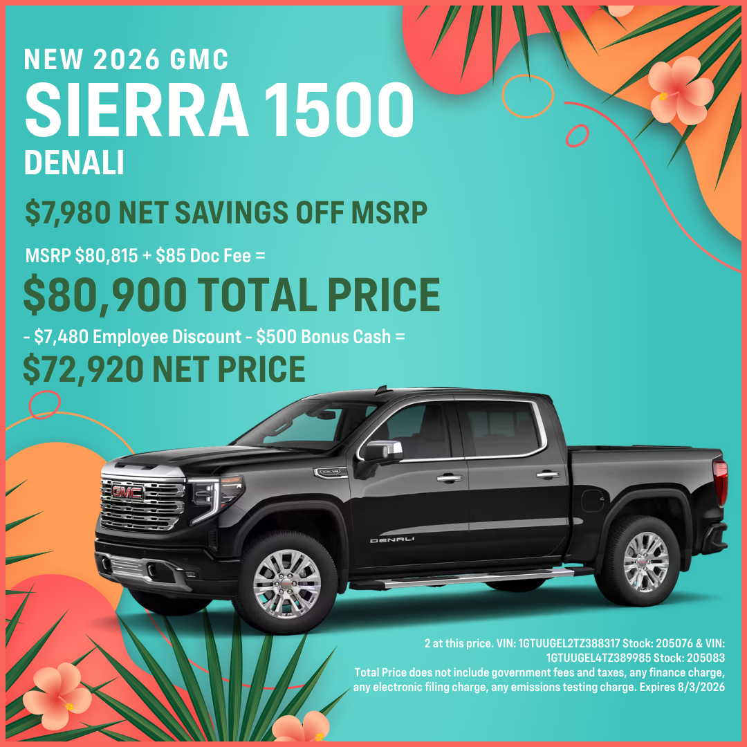 Sierra 1500 offer