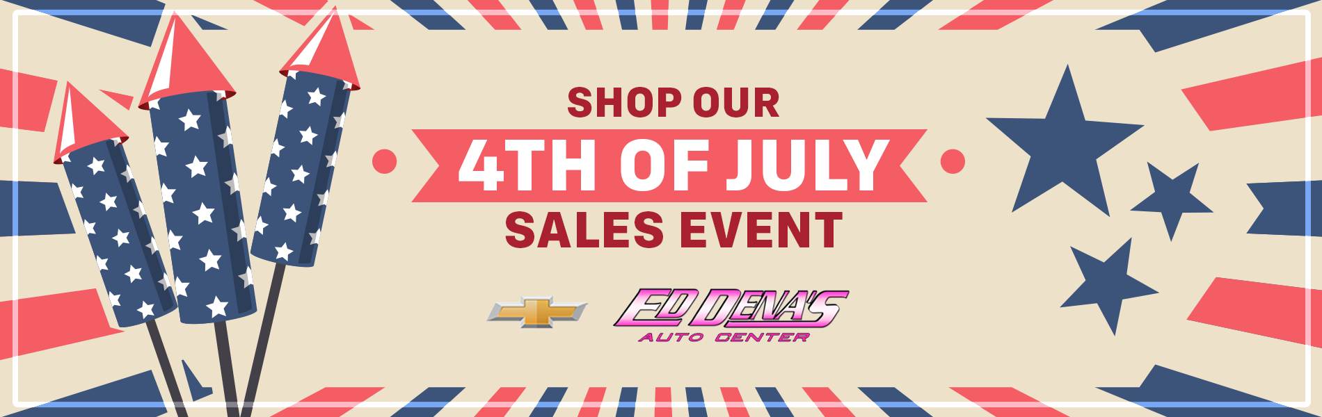 4th of July Sales Event